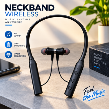Wireless Neckband Headset with Hi-Res Audio