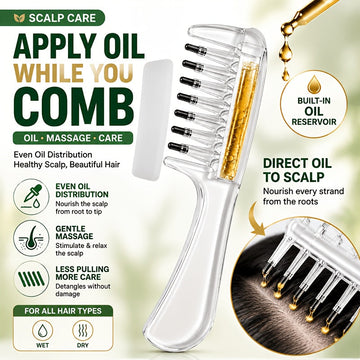 Hair Serum & Oil Infusion Comb