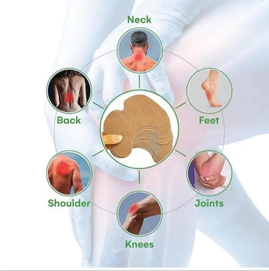 Knee Pain Relief Patch, Warming Herbal Plaster Pain Patches